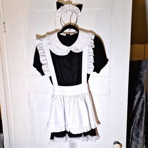 Cute anime style maid costume
